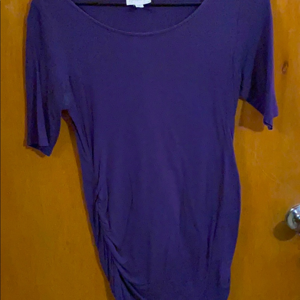 Purple xs matenity shirt